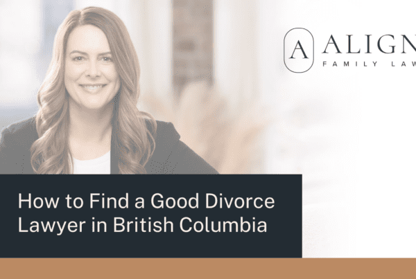 How to Find a Good Divorce Lawyer in British Columbia - Align Family Law